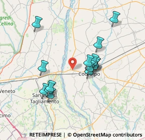 Mappa SS 13, 33033 Codroipo UD, Italia (6.438)