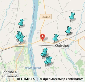 Mappa SS 13, 33033 Codroipo UD, Italia (4.23)