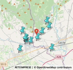 Mappa Via Carmine, 33070 Caneva PN, Italia (2.95182)