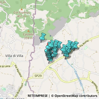Mappa Via Carmine, 33070 Caneva PN, Italia (0.52)