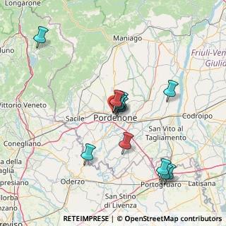 Mappa Via III Armata, 33170 Pordenone PN, Italia (13.32667)