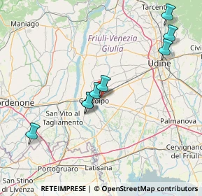 Mappa Via L. de Paulis, 33033 Codroipo UD, Italia (40.68375)