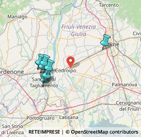 Mappa Via L. de Paulis, 33033 Codroipo UD, Italia (13.47091)
