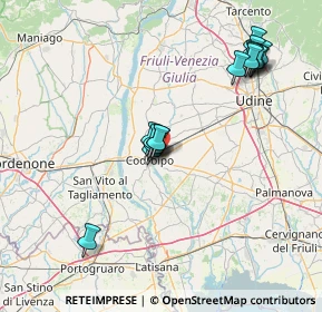 Mappa Via L. de Paulis, 33033 Codroipo UD, Italia (15.03875)