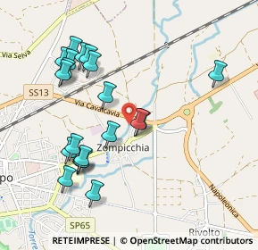 Mappa Via L. de Paulis, 33033 Codroipo UD, Italia (0.9985)
