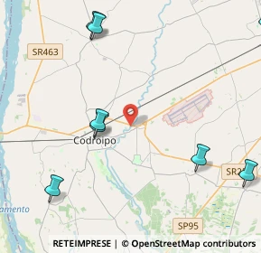 Mappa Via L. de Paulis, 33033 Codroipo UD, Italia (6.56091)