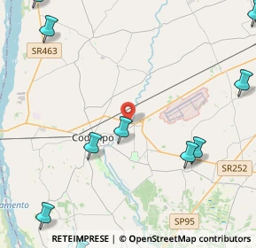 Mappa Via L. de Paulis, 33033 Codroipo UD, Italia (6.73)