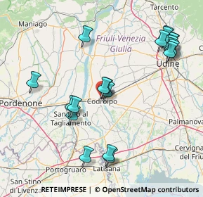 Mappa Viale S. Daniele, 33033 Codroipo UD, Italia (17.413)
