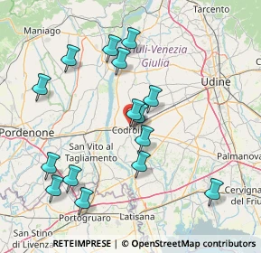 Mappa Viale S. Daniele, 33033 Codroipo UD, Italia (15.696)