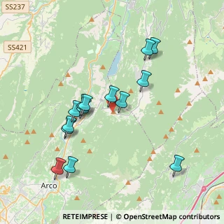 Mappa 38074 Drena TN, Italia (3.66143)