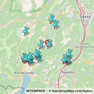 Mappa 38074 Drena TN, Italia (8.05)