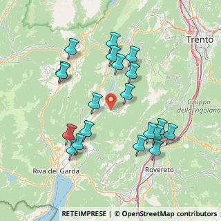 Mappa 38074 Drena TN, Italia (7.6395)