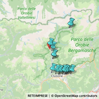 Mappa Via Papa Luciani, 24020 Valgoglio BG, Italia (7.71)