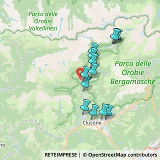 Mappa Via Papa Luciani, 24020 Gromo BG, Italia (6.58538)