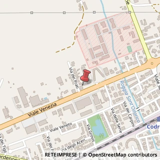 Mappa Viale Venezia, 94, 33033 Codroipo, Udine (Friuli-Venezia Giulia)