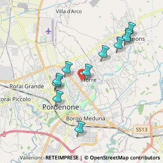 Mappa Via Francesco Baracca, 33170 Pordenone PN, Italia (1.98)