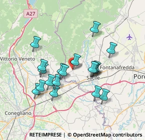 Mappa Via Marconi G., 33070 Caneva PN, Italia (6.36895)