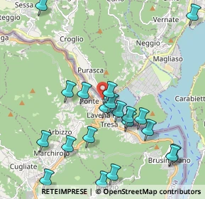 Mappa Via E. Ribolzi, 21037 Lavena Ponte Tresa VA, Italia (2.273)