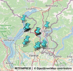 Mappa Via E. Ribolzi, 21037 Lavena Ponte Tresa VA, Italia (9.202)