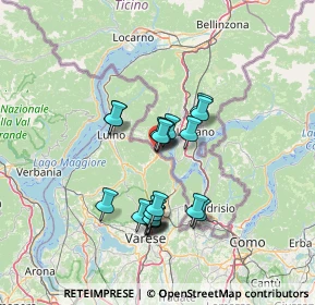 Mappa Via E. Ribolzi, 21037 Lavena Ponte Tresa VA, Italia (11.184)