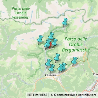 Mappa Piazza Trento, 24020 Gromo BG, Italia (5.70667)