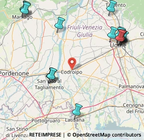 Mappa Via Circonvallazione Nord, 33033 Codroipo UD, Italia (21.75667)