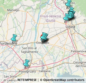 Mappa Via Circonvallazione Nord, 33033 Codroipo UD, Italia (16.40111)