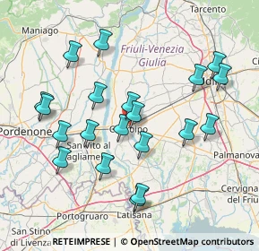 Mappa Via Circonvallazione Nord, 33033 Codroipo UD, Italia (15.323)