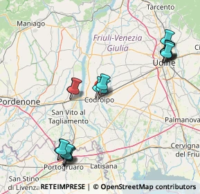 Mappa Via Circonvallazione Nord, 33033 Codroipo UD, Italia (17.80556)