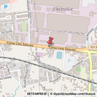 Mappa Corso zanussi lino 16, 33080 Porcia, Pordenone (Friuli-Venezia Giulia)