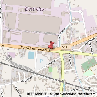 Mappa Via L. Zanussi, 7, 33080 Porcia, Pordenone (Friuli-Venezia Giulia)