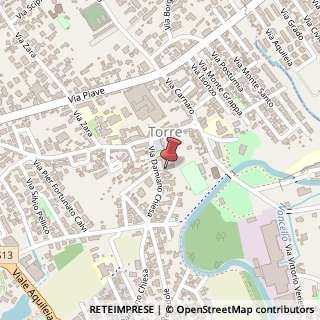 Mappa Via Damiano Chiesa, 8, 33170 Pordenone, Pordenone (Friuli-Venezia Giulia)