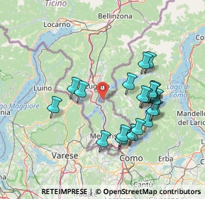 Mappa 22060 Campione d'Italia CO, Italia (13.8455)