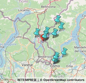 Mappa 22060 Campione d'Italia CO, Italia (11.11615)