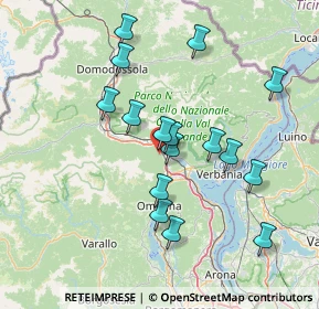 Mappa Via al Boden, 28877 Ornavasso VB, Italia (13.65938)