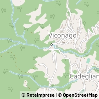 Kort Cadegliano Viconago