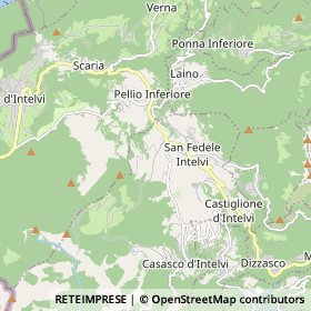 Mappa San Fedele Intelvi