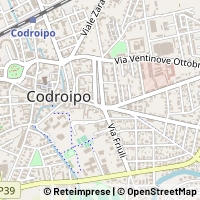 Mapa Codroipo