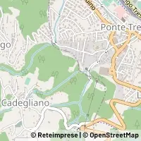 Mapa Lavena Ponte Tresa