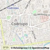 Kaart Codroipo