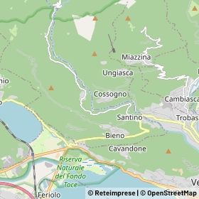 Mappa Cossogno