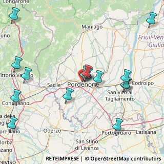 Mappa Via dell'Artigliere, 33170 Pordenone PN, Italia (19.40467)