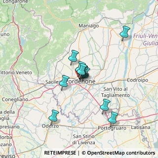 Mappa Via dell'Artigliere, 33170 Pordenone PN, Italia (9.32833)