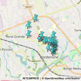 Mappa Via dell'Artigliere, 33170 Pordenone PN, Italia (0.6305)