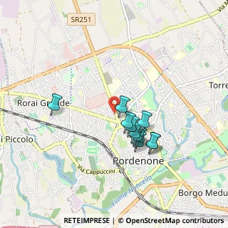 Mappa Via dell'Artigliere, 33170 Pordenone PN, Italia (0.71091)