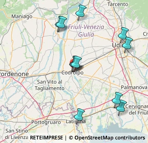 Mappa Via XXIX Ottobre ang, 33033 Codroipo UD, Italia (15.81455)