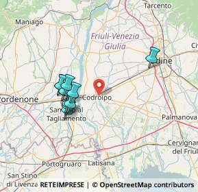 Mappa Via XXIX Ottobre ang, 33033 Codroipo UD, Italia (12.24636)