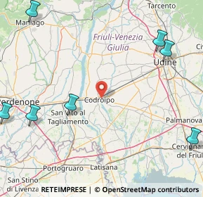 Mappa Via XXIX Ottobre ang, 33033 Codroipo UD, Italia (33.07)