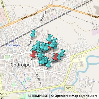 Mappa Via XXIX Ottobre ang, 33033 Codroipo UD, Italia (0.28148)