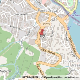 Mappa Via L. Colombo, 59, 21037 Lavena Ponte Tresa, Varese (Lombardia)
